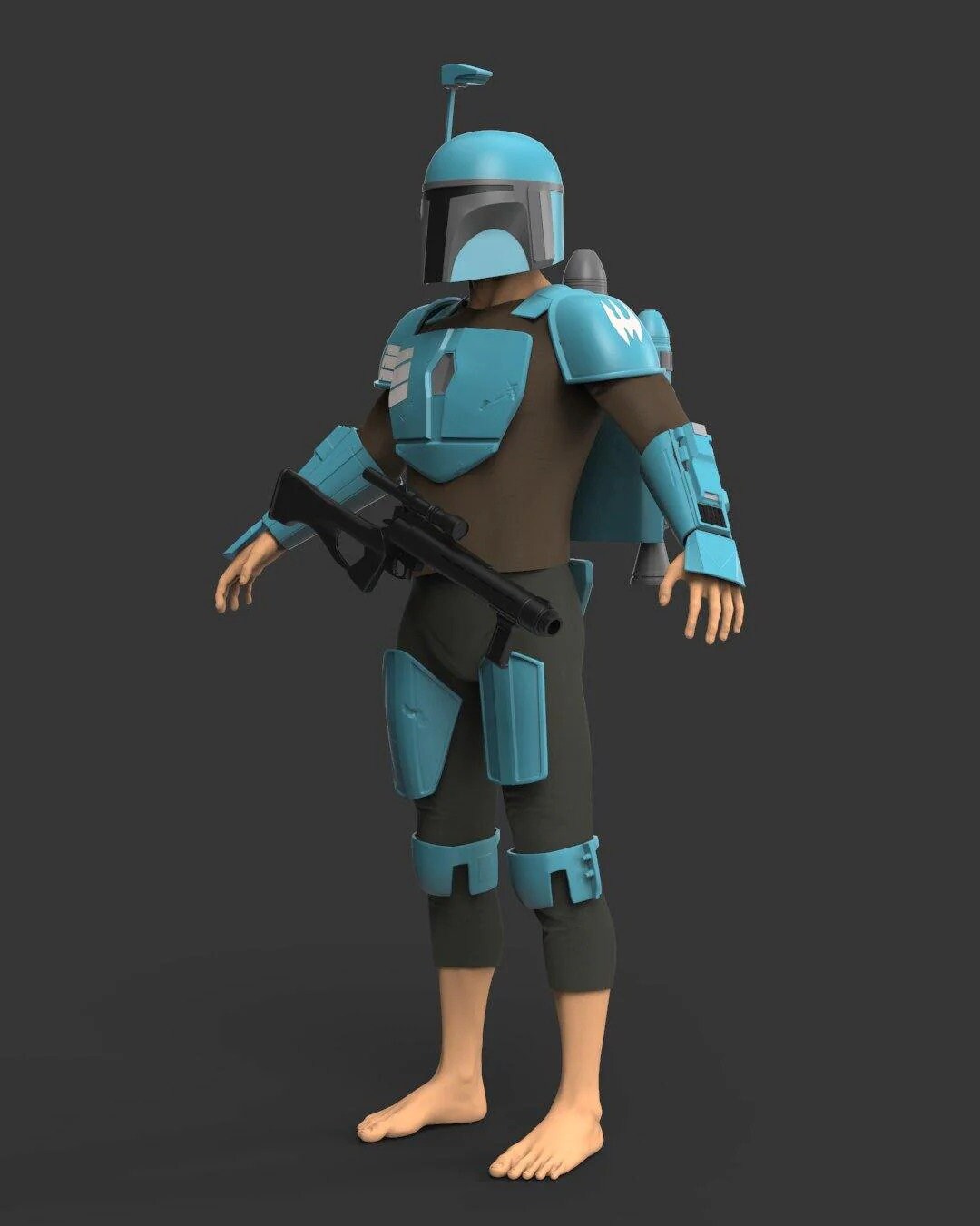 Mandalorian Death Watch Cosplay Armor