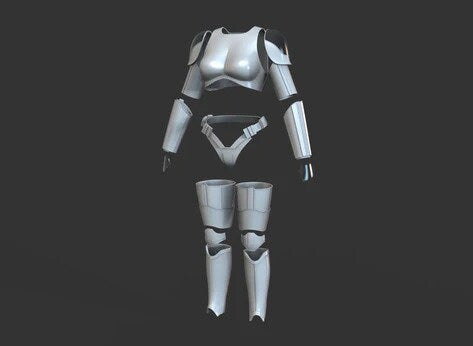Female Stormtrooper Cosplay Armor
