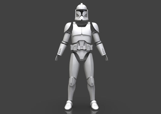 Phase 1 Clone Trooper Cosplay Armor