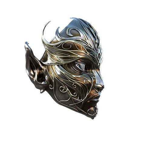 Dark Elf Cosplay Mask