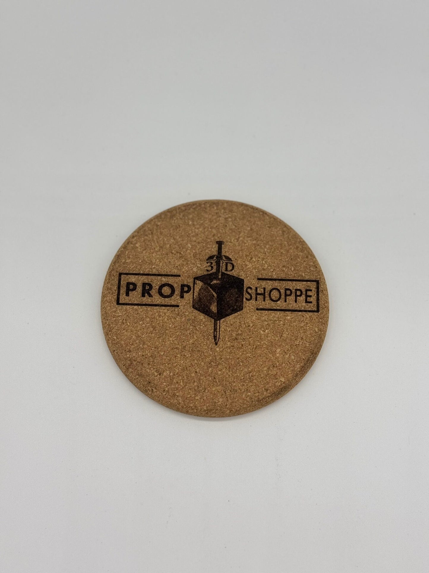 Custom Engraved Cork Coaster Set (8)