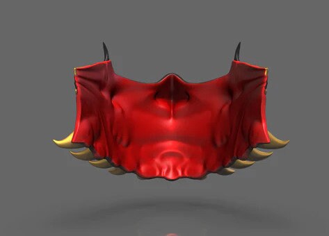 Wolverine Oni Cosplay Mask