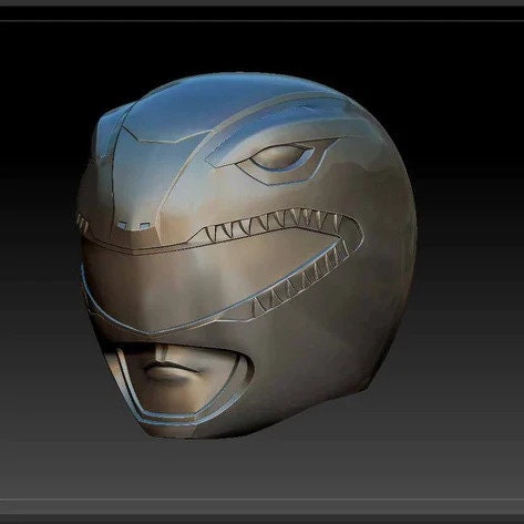 Red Power Ranger Cosplay Helmet