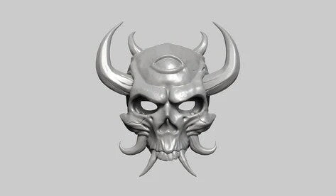 Zukotsu Mempo Cosplay Mask