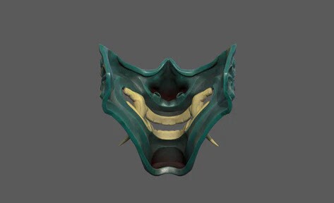 Majin Mempo Cosplay Mask