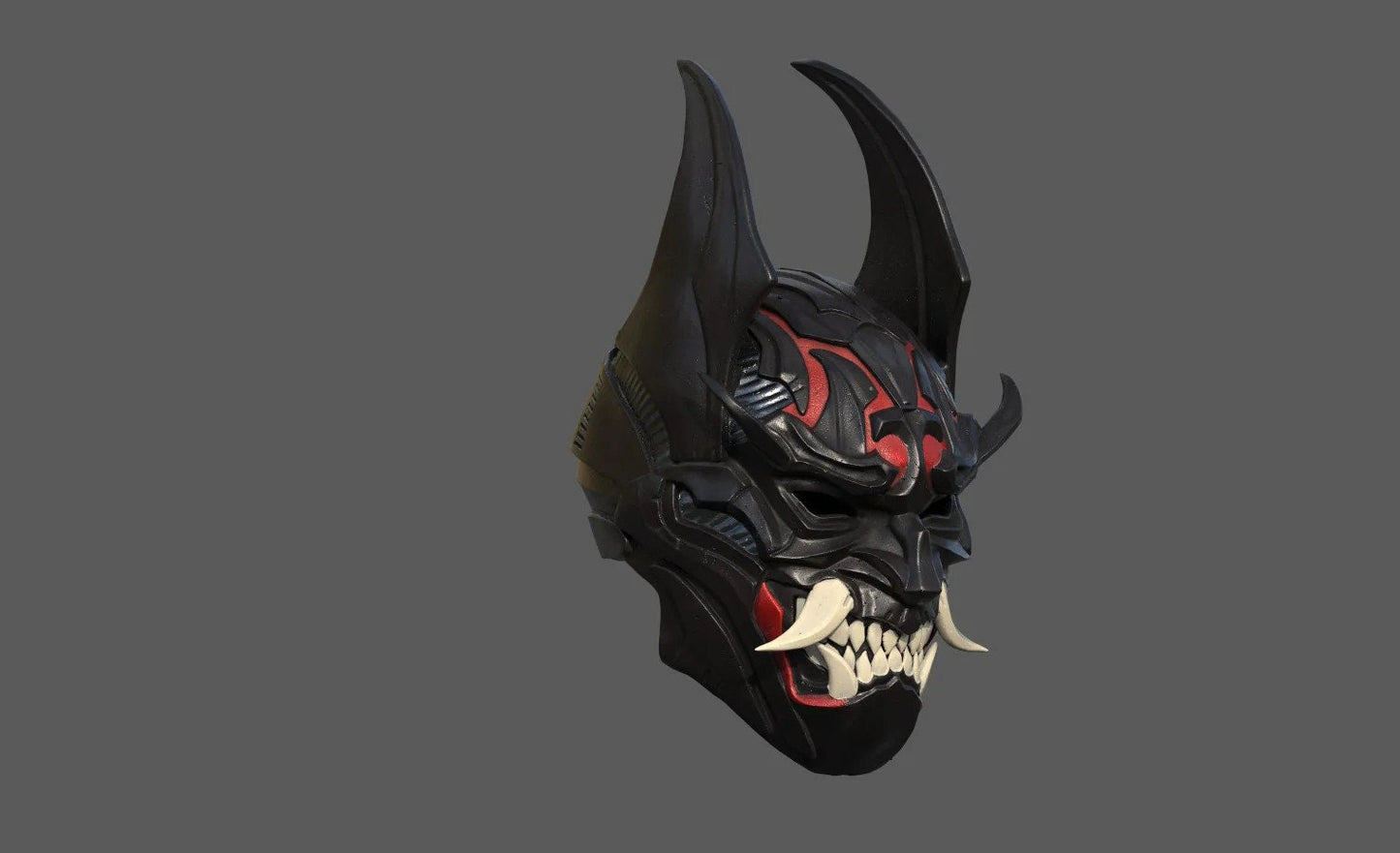 Bat-Samurai Concept Cosplay Helmet
