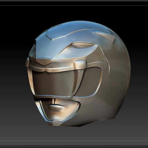 Yellow Power Ranger Cosplay Helmet