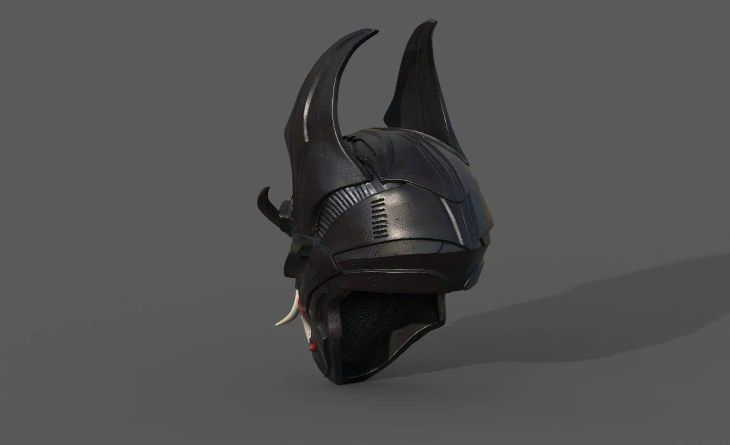 Bat-Samurai Concept Cosplay Helmet