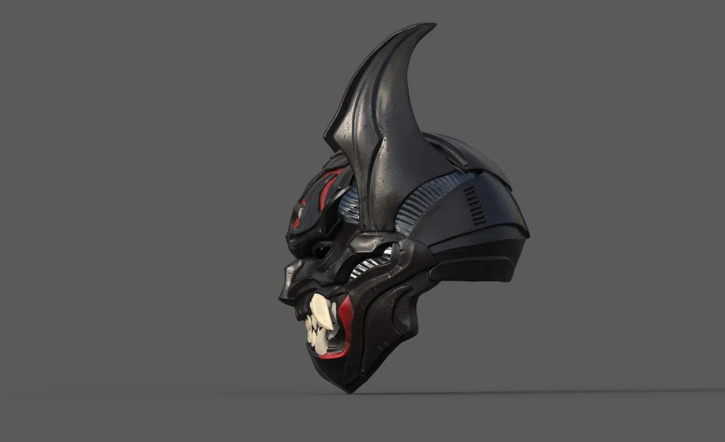 Bat-Samurai Concept Cosplay Helmet