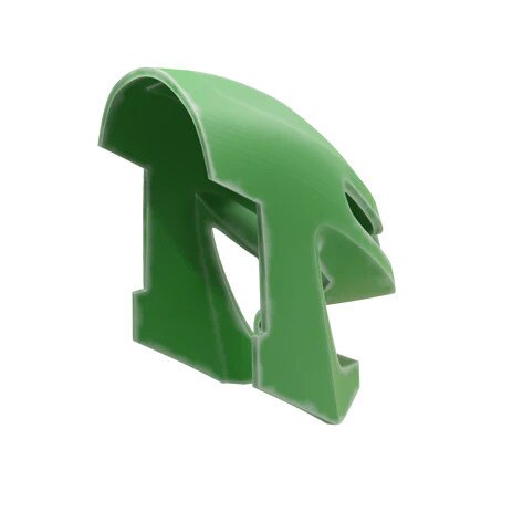 Green Bionicle Cosplay Helmet