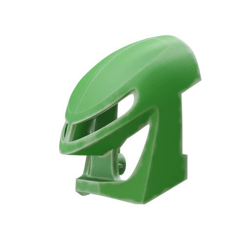 Green Bionicle Cosplay Helmet