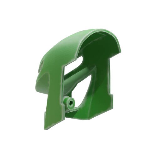 Green Bionicle Cosplay Helmet