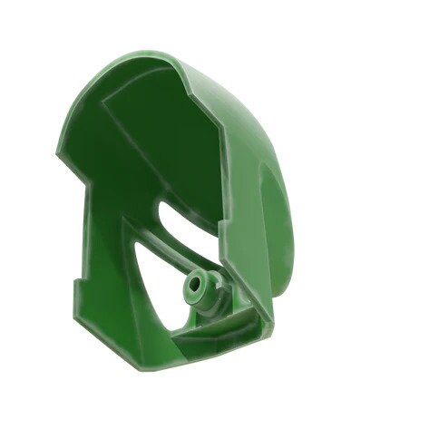 Green Bionicle Cosplay Helmet