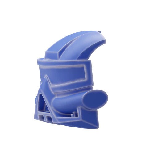 Blue Bionicle Cosplay Helmet