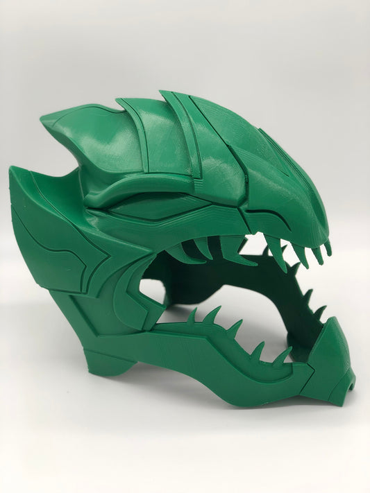 Emerald Green Power Ranger Tommy Oliver Helmet