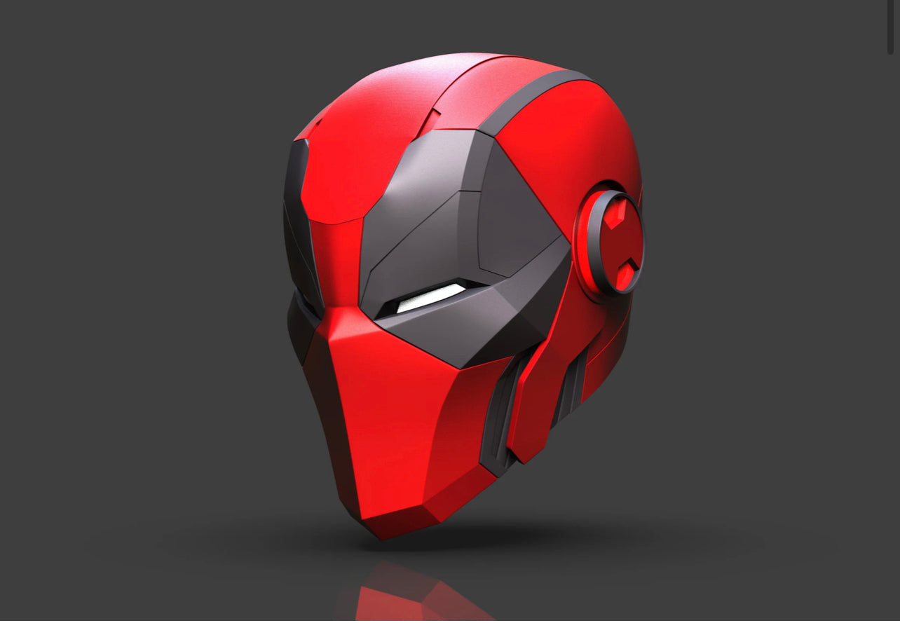 Armored Deadpool Cosplay Helmet