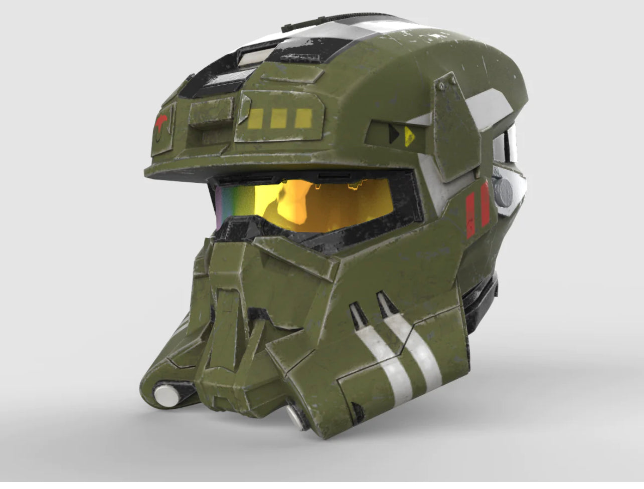 Halo Infinite EoD Cosplay Helmet