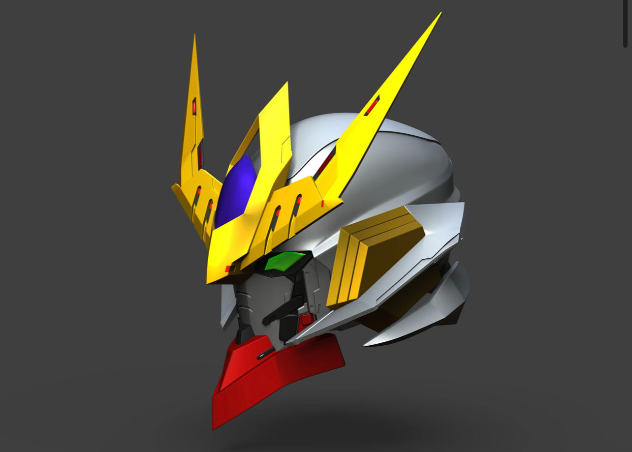 Gundam Barbatos Cosplay Helmet