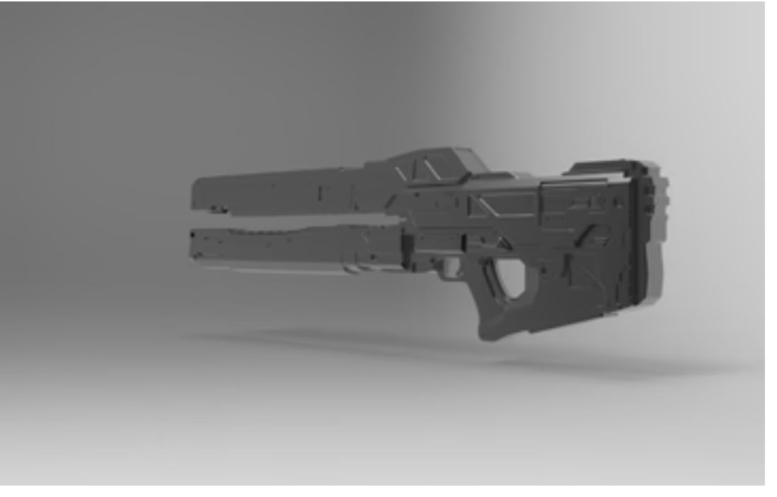 Halo Railgun Full Size Prop