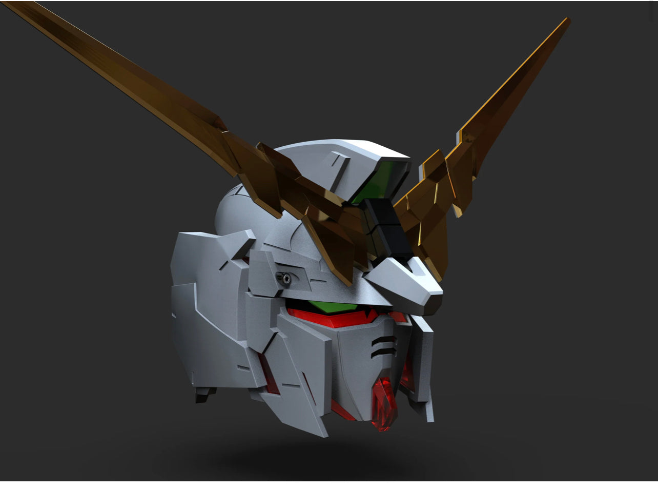 Gundam Unicorn Cosplay Helmet