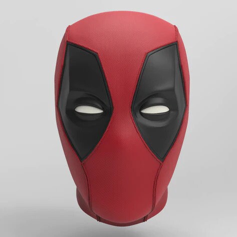 Deadpool Cosplay Mask Alternate Eye Choices