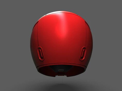 Red Ranger Remake Cosplay Helmet