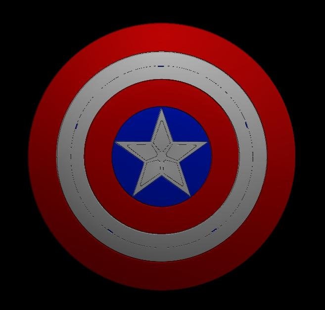Captain America Shield (Full Size!)