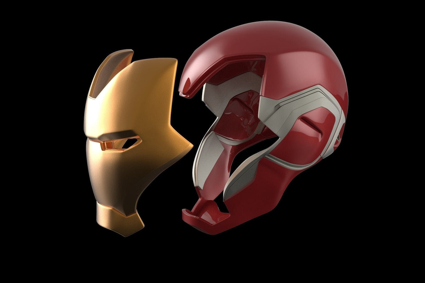 Iron man MK85 helmet (with interior detail!!)