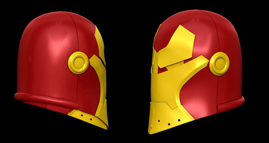 Medieval Iron Man Concept Cosplay Helmet