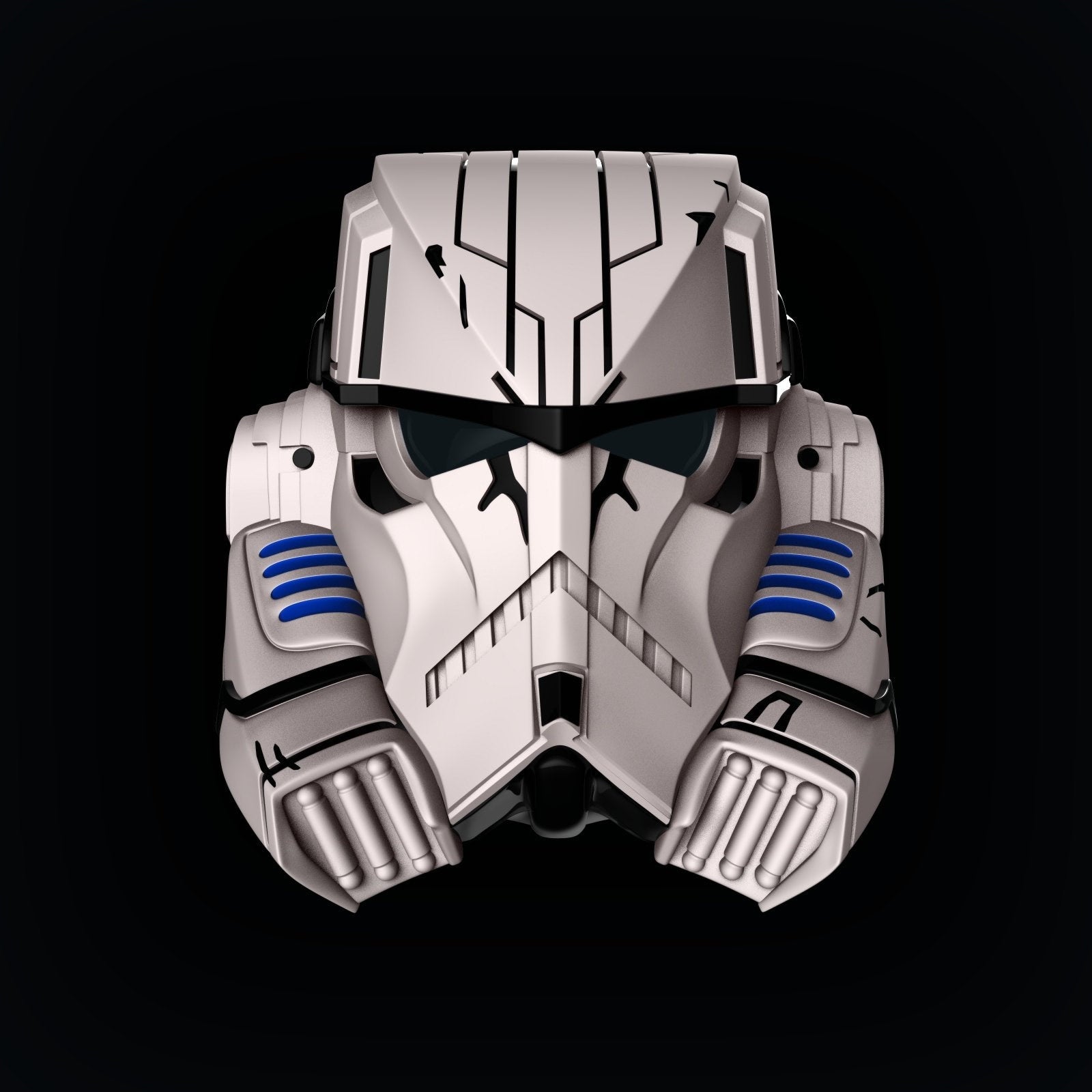 Stormtrooper Play Arts Kai Cosplay Helmet