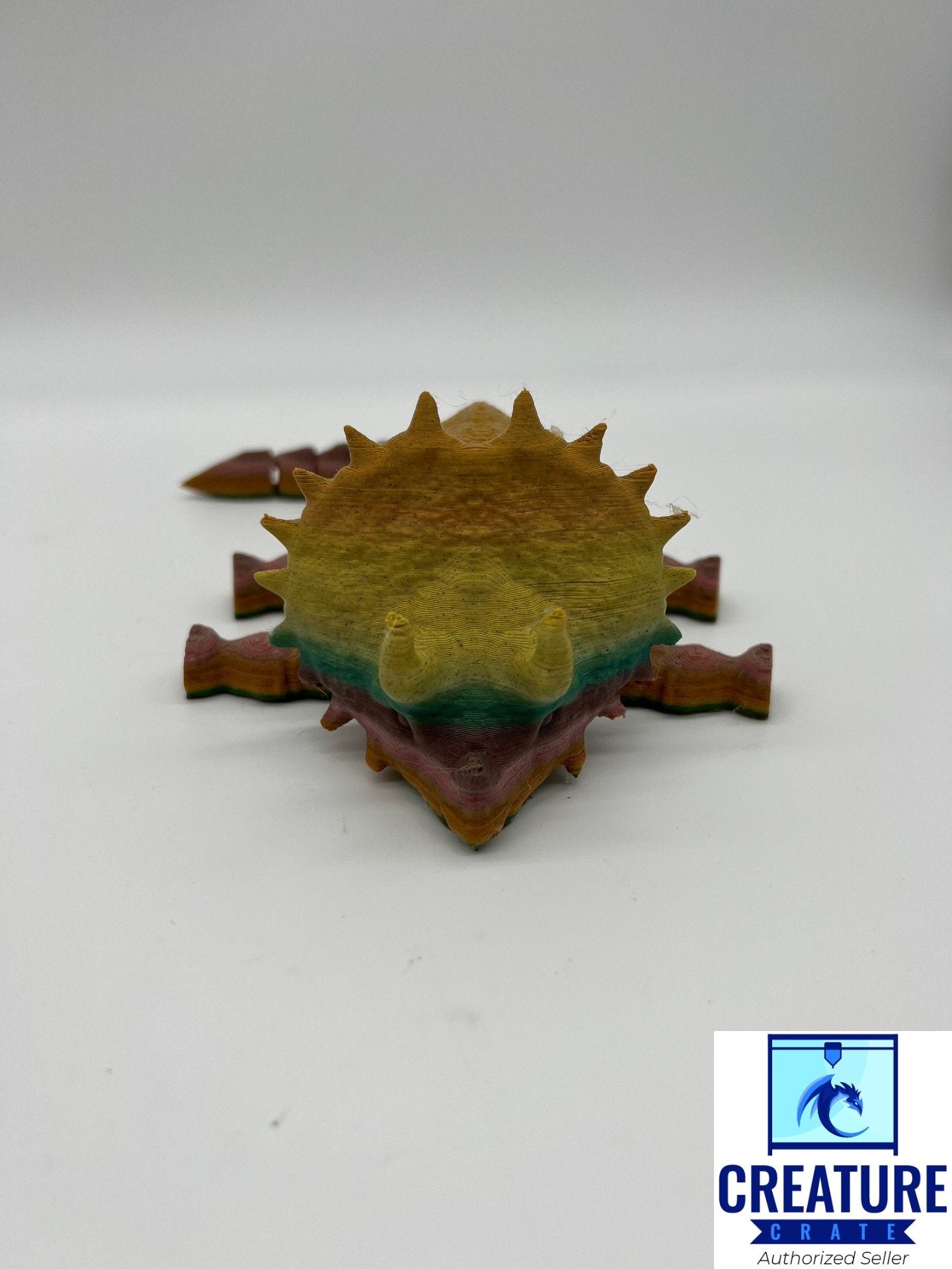 Articulating Triceratops Dinosaur Fidget Toy