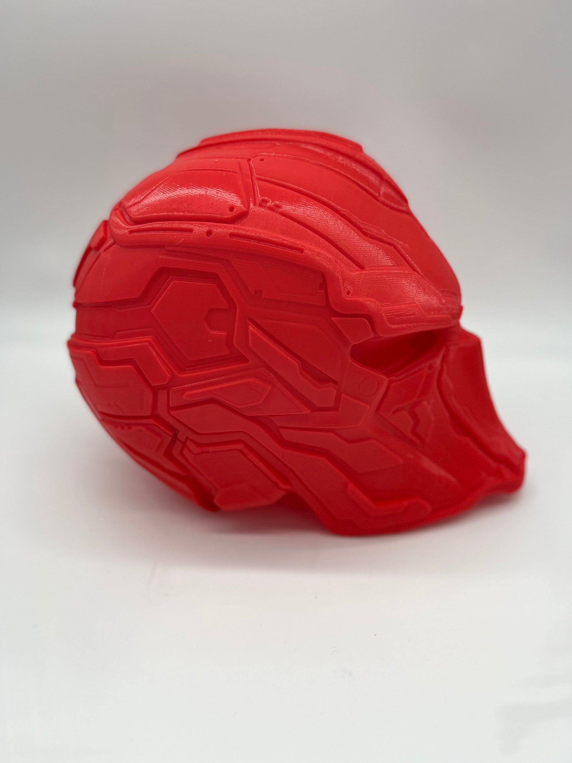 Red Hood Samurai Concept Cosplay Helmet
