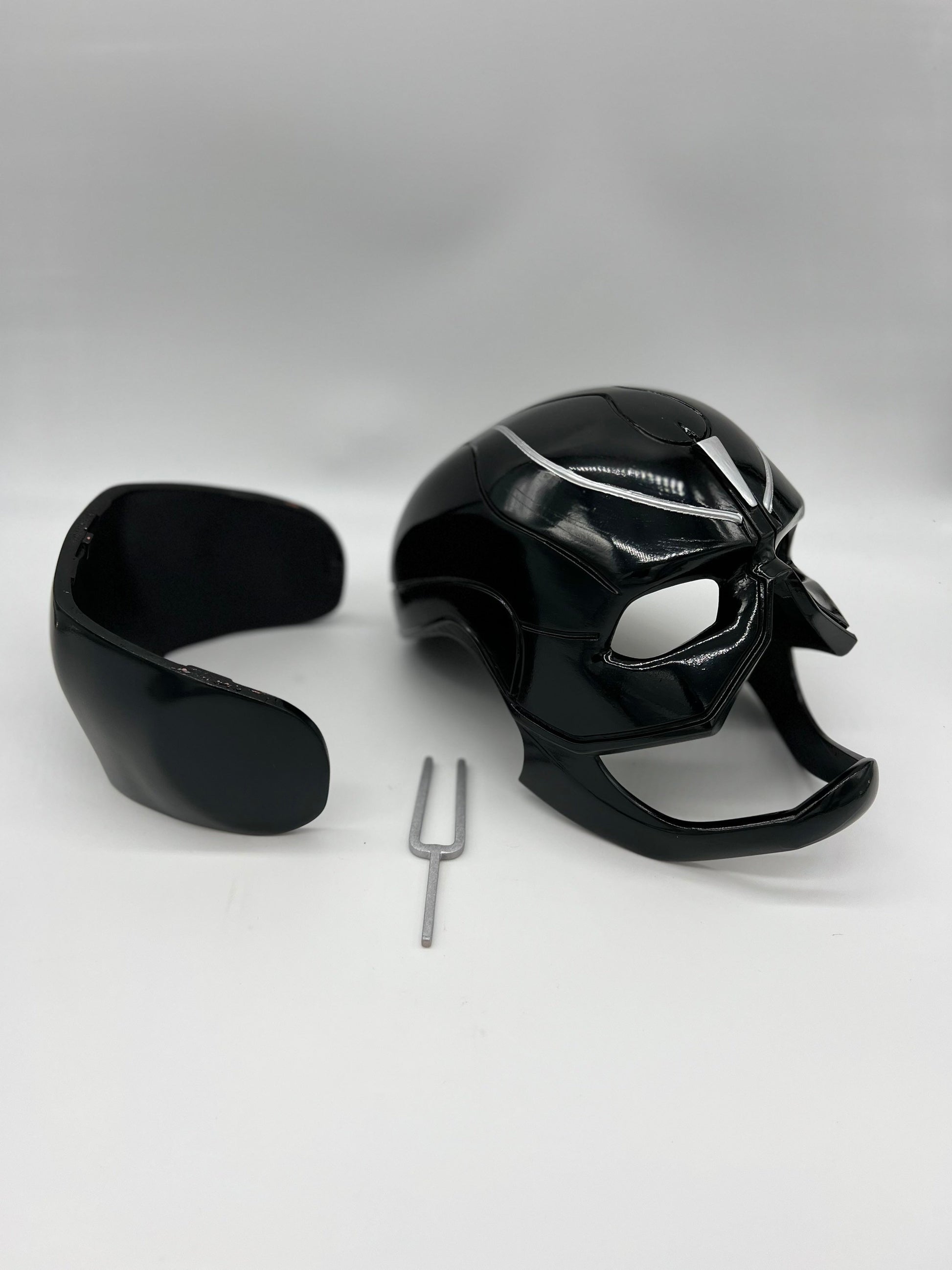 Black Bolt Cosplay Helmet