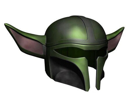 Mandalorian Grogu Cosplay Helmet