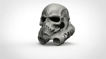 Star Wars Skull Trooper Concept Helmet