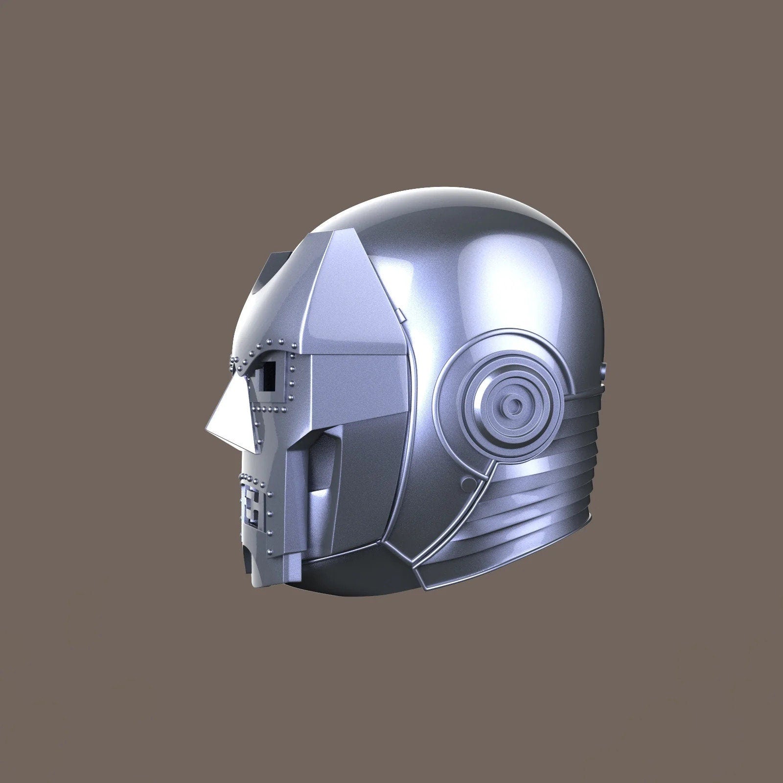 Dr Doom Cosplay Helmet