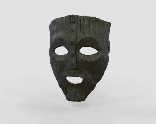 Loki Wooden Cosplay Mask