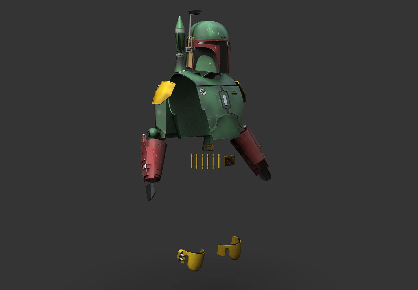 Boba Fett Cosplay Armor