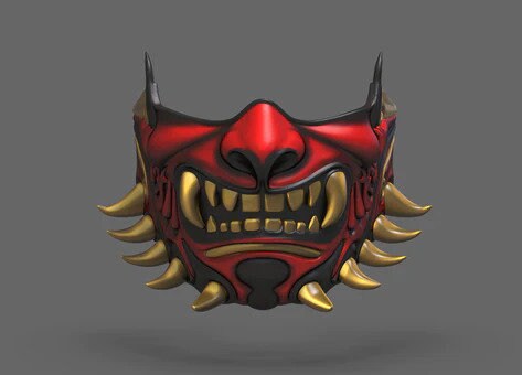 Wolverine Oni Cosplay Mask