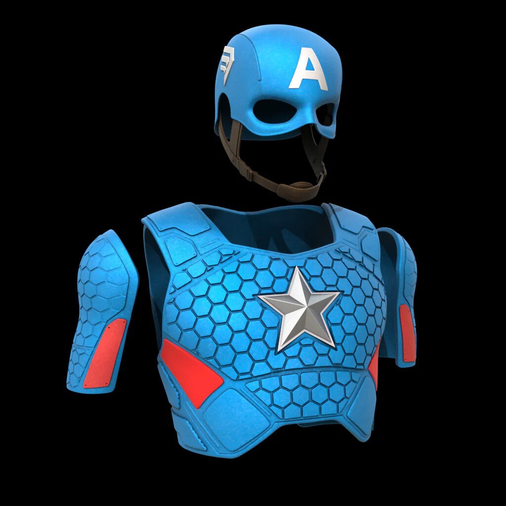 Captain America Cosplay Armor