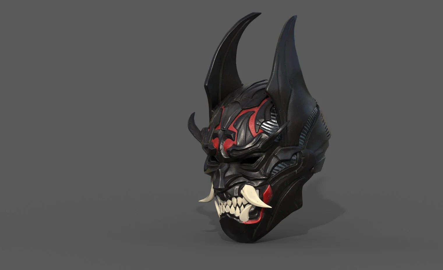 Bat-Samurai Concept Cosplay Helmet