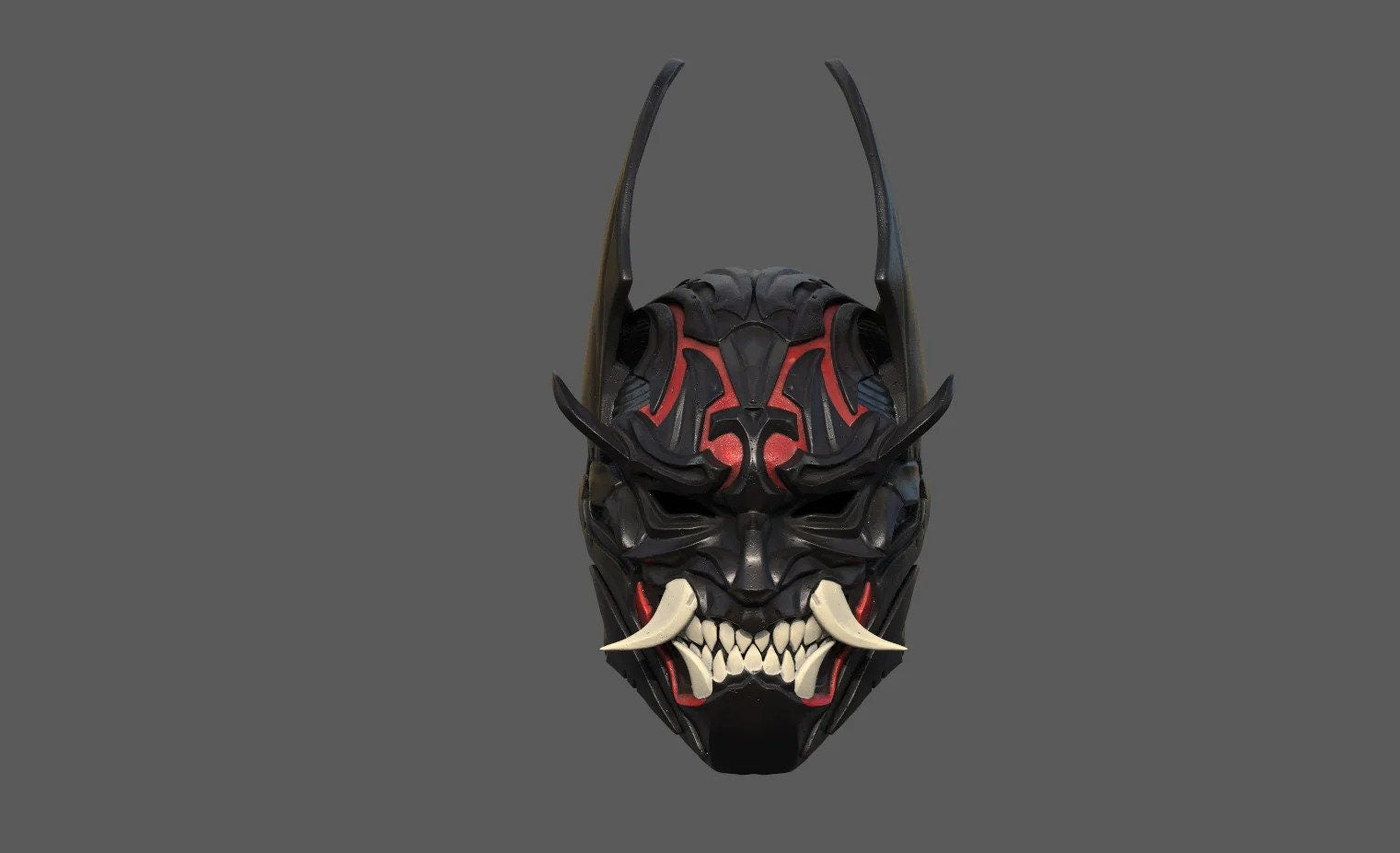 Bat-Samurai Concept Cosplay Helmet