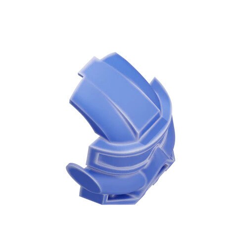 Blue Bionicle Cosplay Helmet