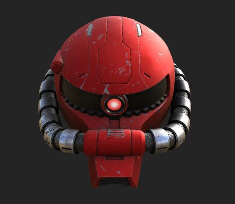 Zaku Cosplay Helmet